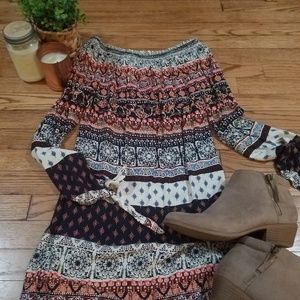 Beachlunchloung patterned dress